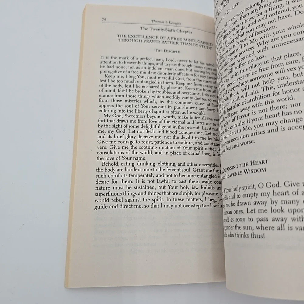 The Imitation of Christ by Thomas a Kempis‎ [Paperback]